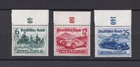 Deutsches Reich kpl. Satz Automobil-Ausstellung -