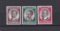 Deutsches Reich 3, 6, 12 Pf Kolonialforscher -