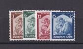 Deutsches Reich 3,6,12,25Pf Saarheimkehr -