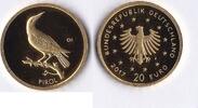 BRD 20 Euro Heimische Vögel - Pirol 1/8 Unze Gold -