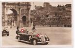 Deutsches Reich Postkarte Propaganda-Postkarte A.H. und Emanuel III. nach der Truppenparade -