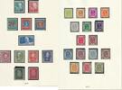 BRD komplette Jahre (1949-1954) inklusive Posthornsatz! -