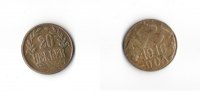 Deutsches Reich Deutsch-Ostafrika 20 Heller 20 Heller Deutsch-Ostafrika 1916 T -
