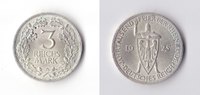 Weimar 3 RM 3 Reichsmark 1925 A Rheinlande -