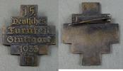 Deutsches Reich, Weimar Erinnerungsabzeichen "15. Deutsches Turnfest Stuttgart 1933" -