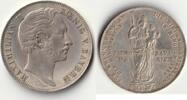 Bayern, Altdeutschland Doppelgulden Maximilian II. (1848 - 1964), -Mariensäule- -