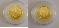 BRD 1 DM 2001 F 1 Deutsche Mark - Gedenkm&uuml;nze zum Abschied der Deutschen... 1675,00 EUR  Excl. 24,90 EUR Verzending