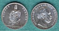 Preußen Vereinsthaler 1871 A Wilhelm I. (1861-1888) , Siegesthaler vz/stgl 95,00 EUR  Excl. 7,90 EUR Verzending