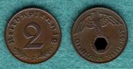 Drittes Reich 2 Reichspfennig J.362 -