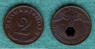 Drittes Reich 2 Reichspfennig J.362 -