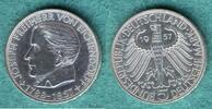 Bundesrepublik 5 Deutsche Mark Freiherr von Eichendorff -