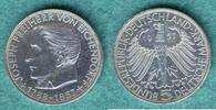 Bundesrepublik 5 Deutsche Mark Freiherr von Eichendorff -