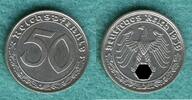 Drittes Reich 50 Reichspfennig Kursmünze -