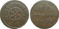 Altdeutschland bis 1871 1 1/2 Pfennig Osnabrück -