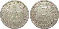 Weimarer Republik 3 Mark Kursmünze -