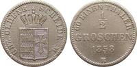 Altdeutschland bis 1871 1/2 Groschen Oldenburg -