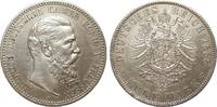 Kaiserreich  5 Mark Preussen Friedrich III. 1888 A berieben, sonst vorzüglich