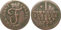 Altdeutschland bis 1871 1 Pfennig Waldeck-Pyrmont -