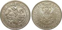 Kaiserreich  3 Mark Preussen Mansfeld 1915 A kl. Randfehler, besser als vorzüglich