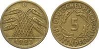 Weimarer Republik 5 Rentenpfennig -