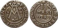 Altdeutschland bis 1871 2 Mariengroschen Braunschweig-Wolfenbüttel 1650 ... 20,00 EUR  Excl. 14,00 EUR Verzending