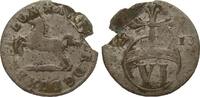 Altdeutschland bis 1871 6 Pfennig Braunschweig-Wolfenbüttel 1713 Ausbruc... 9,00 EUR  Excl. 14,00 EUR Verzending