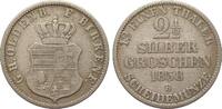 Altdeutschland bis 1871 2 1/2 Silbergroschen Oldenburg für Birkenfeld -