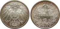 Kaiserreich 1 Mark 1915 F Prachtexemplar, fast Stempelglanz / Stempelglanz 15,00 EUR  Excl. 14,00 EUR Verzending