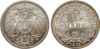 Kaiserreich 1 Mark 1915 G Prachtexemplar, fast Stempelglanz / Stempelglanz 15,00 EUR  Excl. 14,00 EUR Verzending