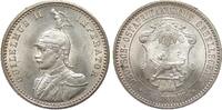 Kolonien und Nebengebiete  1/4 Rupie 1891 wz. Randfehler, vorzüglich - Stempelglanz