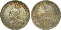 Kolonien und Nebengebiete  1 Rupie 1910 J kl. Kr. u. Rf., sonst sehr schön - vorzüglich