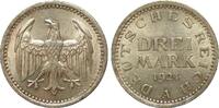 Weimarer Republik 3 Mark Kursmünze -