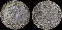 GREAT BRITAIN GEORGE I, 1723 SSC (SOUTH SEA COMPANY) SILVER SHILLING -