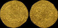 GREAT BRITAIN EDWARD III, PRE-TREATY PERIOD GOLD NOBLE -