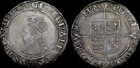 GREAT BRITAIN ELIZABETH I, FIRST ISSUE SULVER SHILLING -