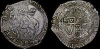 GREAT BRITAIN CHARLES I, SILVER HALFCROWN, GROUP IV UNDER THE KING -
