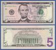 USA 5 Dollars 2021 B = NEW YORK UNC