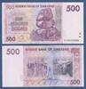 SIMBABWE / ZIMBABWE 500 Dollars Replacement ZA -