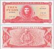 KUBA / CUBA 3 Pesos 1988 UNC
