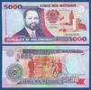 MOZAMBIQUE 5000 Meticais 1991 UNC