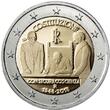 Italien 2 Euro 2018 70. Jahrestag der Verfassung, im Originaletui & Zertifikat <b>Proof</b><br> Bimetall<br> im Etui