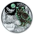 Österreich 3 Euro plus Broschüre/Flyer 2018 Tier - Taler - Serie -Eule-, <b>08 / 12</b> Ausgaben,<b> mit Broschüre/Flyer MS-70 hgh / <br> vz / BU<br> Kupfer-Nickel<br> f