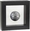 Samoa 5 Dollar <br>Antique Finish<br>33 mm Ø 2021 Basketball - Spherical Coin 1 oz.Silber, inkl.Schweberahmenetui und Schuber,RAR! <b>Prooflike</b> <br>1 Unze Silber<br>