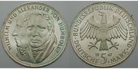 Deutschland, Bundesrepublik 5 DM Humbold, Wilhelm und Alexander v. (Archivbild) -