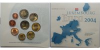 Luxemburg Kursmünzensatz 5,88 2004 stgl br>im br>Blister