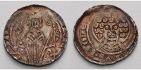 Corvey, Abtei Pfennig<br> Heinrich III. von Homburg, 1272 - 1306, <b>- VERY RARE- -