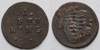 Bayern 1 Pfennig Karl Theodor, 1777-1799 -