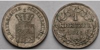 Bayern 1 Kreuzer Ludwig II. 1864 - 1886 -