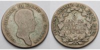 Brandenburg Preußen 1/6 Taler Friedrich Wilhelm III. 1797 - 1840 -