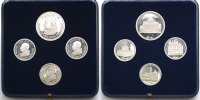 4 Medaillen Papst Paulus VI im Etui -